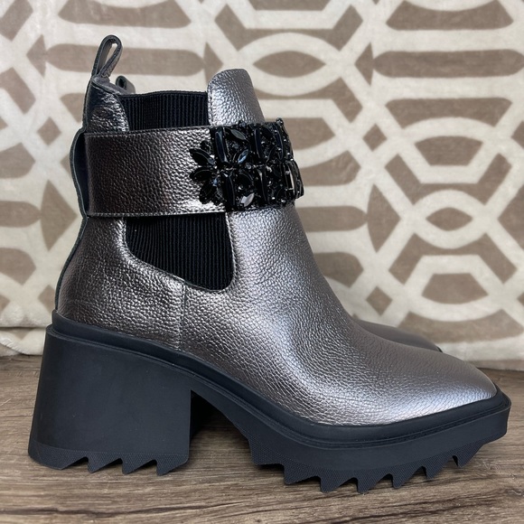 COPY - Karl Lagerfeld Cavin Lug Sole Chelsea Combat Boots - Picture 5 of 14